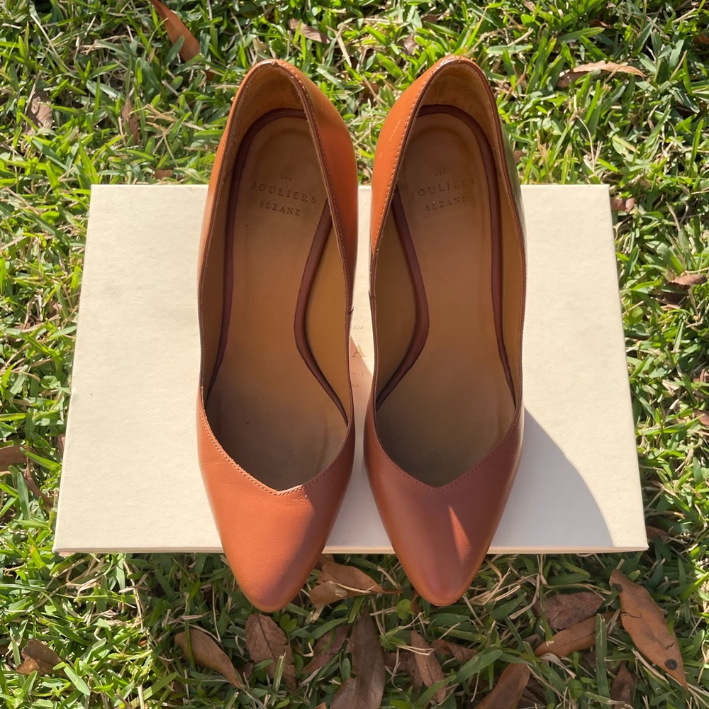 Sezane High Django Court Heels